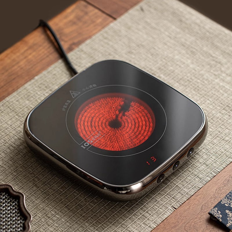 Glass Cooking Kettle Electric Ceramic Stove Household Tea Set Small Health Preservation Tea-boiling Stove Suit