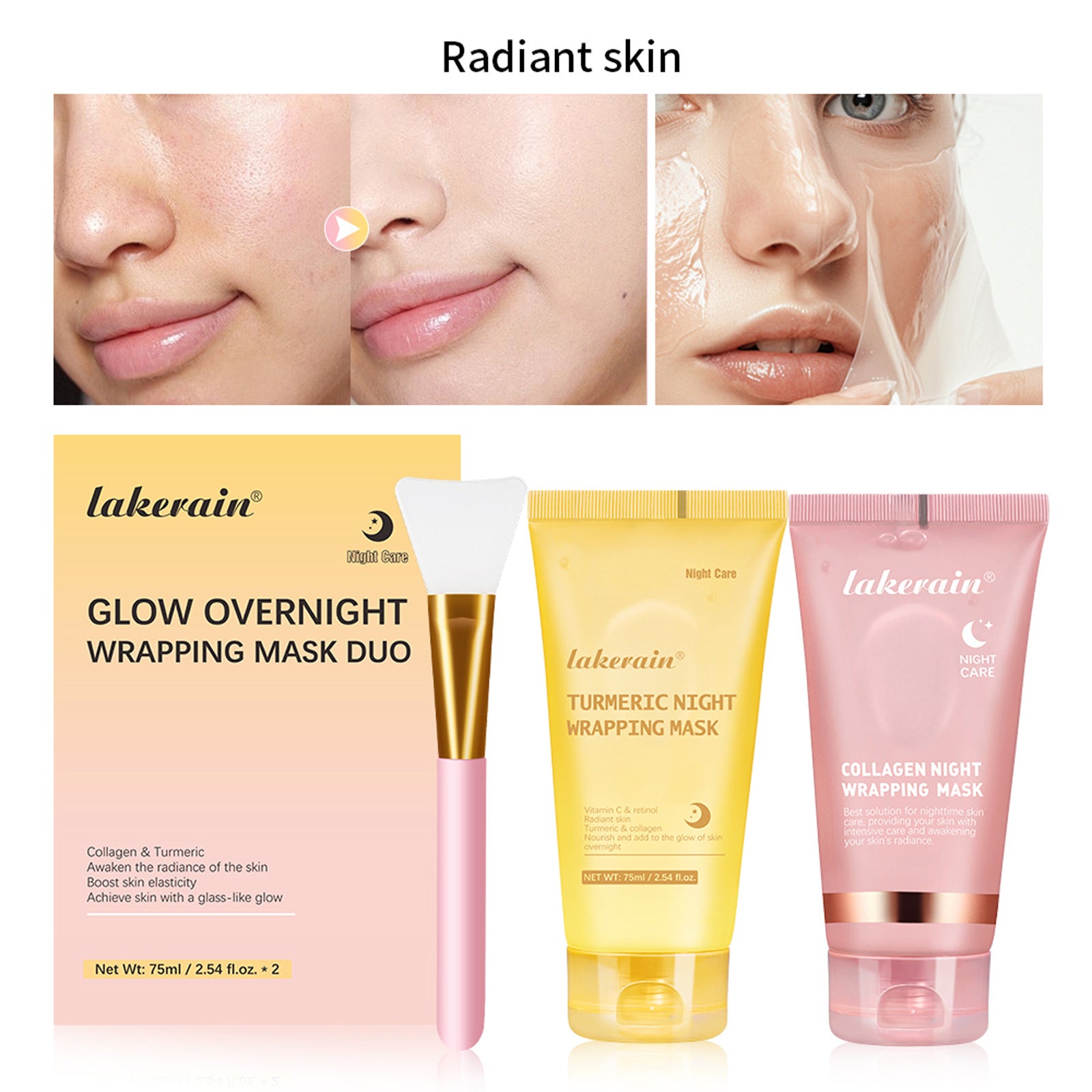 Collagen Evening Mask Nourishing Moisturizing