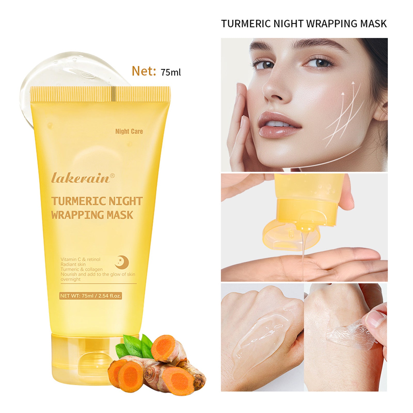 Collagen Evening Mask Nourishing Moisturizing